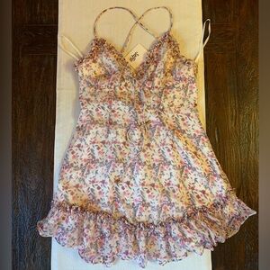 Selfi Leslie floral dress NWT